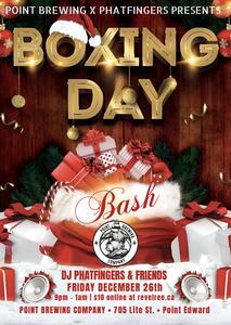 Phatfingers & Friends Boxing Day Bash