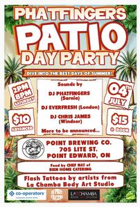 Phatfingers Patio Day Party