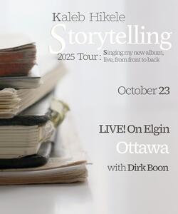 Kaleb Hikele's Storytelling Tour