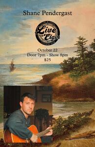 Shane Pendergast at LIVE! on Elgin