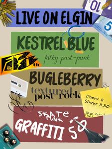 Kestrel Blue w/ Bugleberry & Graffiti 5-0