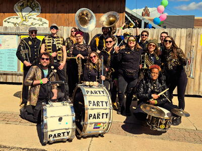 Detroit Party Marching Band at The Fool!!