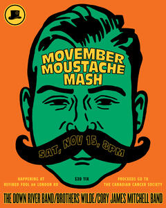 The Movember Moustache Mash at The Fool!!