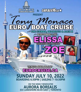 Tony Monaco EURO Boat Cruise